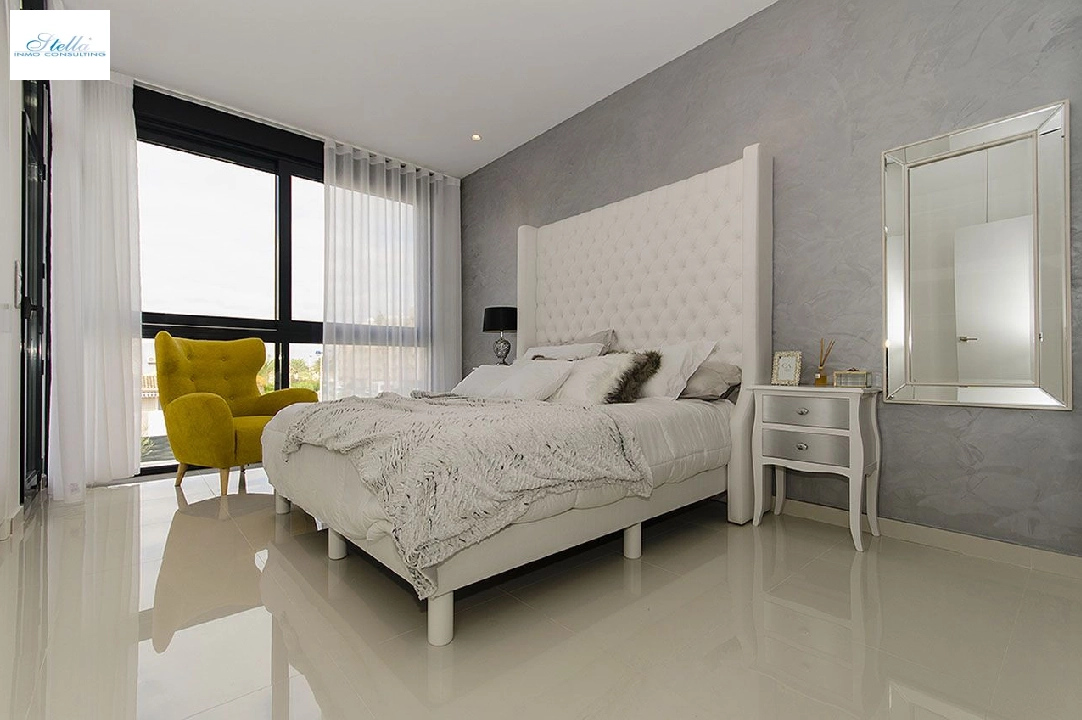 Villa in Los Belones(Murcia) zu verkaufen, Wohnfläche 207 m², Zustand Erstbezug, Klimaanlage, Grundstück 430 m², 4 Schlafzimmer, 3 Badezimmer, Pool, ref.: HA-LBN-110-E03-11