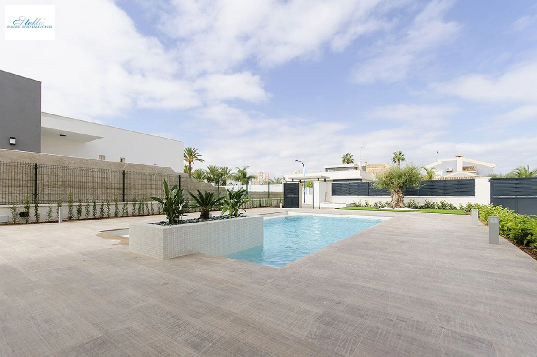 Villa in Los Belones(Murcia) zu verkaufen, Wohnfläche 207 m², Zustand Erstbezug, Klimaanlage, Grundstück 430 m², 4 Schlafzimmer, 3 Badezimmer, Pool, ref.: HA-LBN-110-E03-2