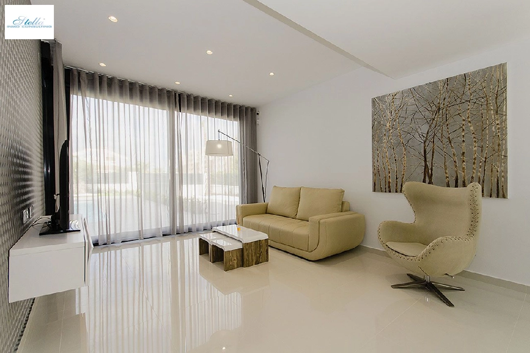 Villa in Los Belones(Murcia) zu verkaufen, Wohnfläche 207 m², Zustand Erstbezug, Klimaanlage, Grundstück 430 m², 4 Schlafzimmer, 3 Badezimmer, Pool, ref.: HA-LBN-110-E03-6