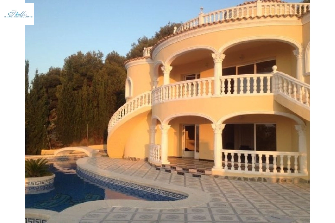 Villa in Calpe zu verkaufen, Wohnfläche 380 m², Baujahr 2013, + marble (electric), Klimaanlage, Grundstück 1000 m², 4 Schlafzimmer, 4 Badezimmer, Pool, ref.: BI-CA.H-314-7