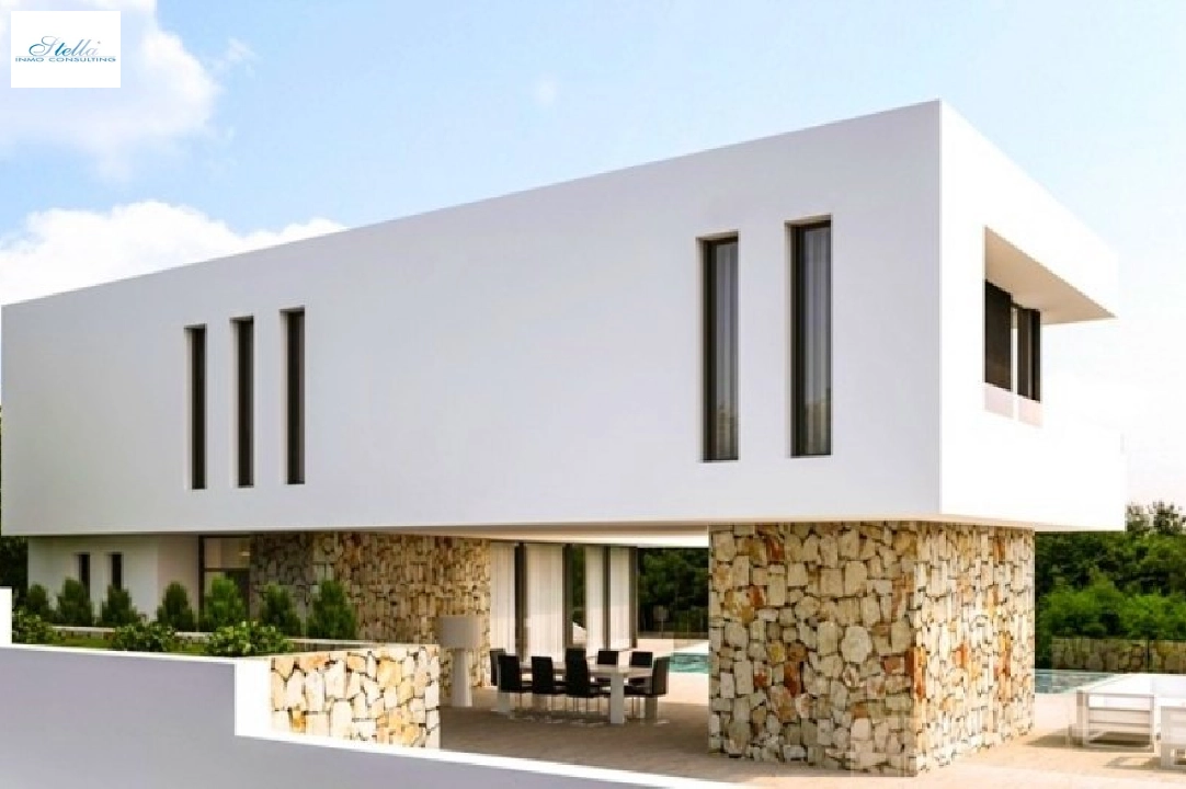 Villa in Javea(Tosalet 5) zu verkaufen, Wohnfläche 372 m², Baujahr 2015, Klimaanlage, Grundstück 1000 m², 3 Schlafzimmer, 2 Badezimmer, Pool, ref.: BI-JA.H-100-3