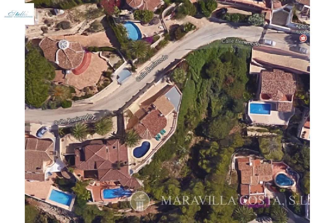 Wohngrundstück in Moraira(Benimeit) zu verkaufen, Grundstück 800 m², ref.: MV-2356-3