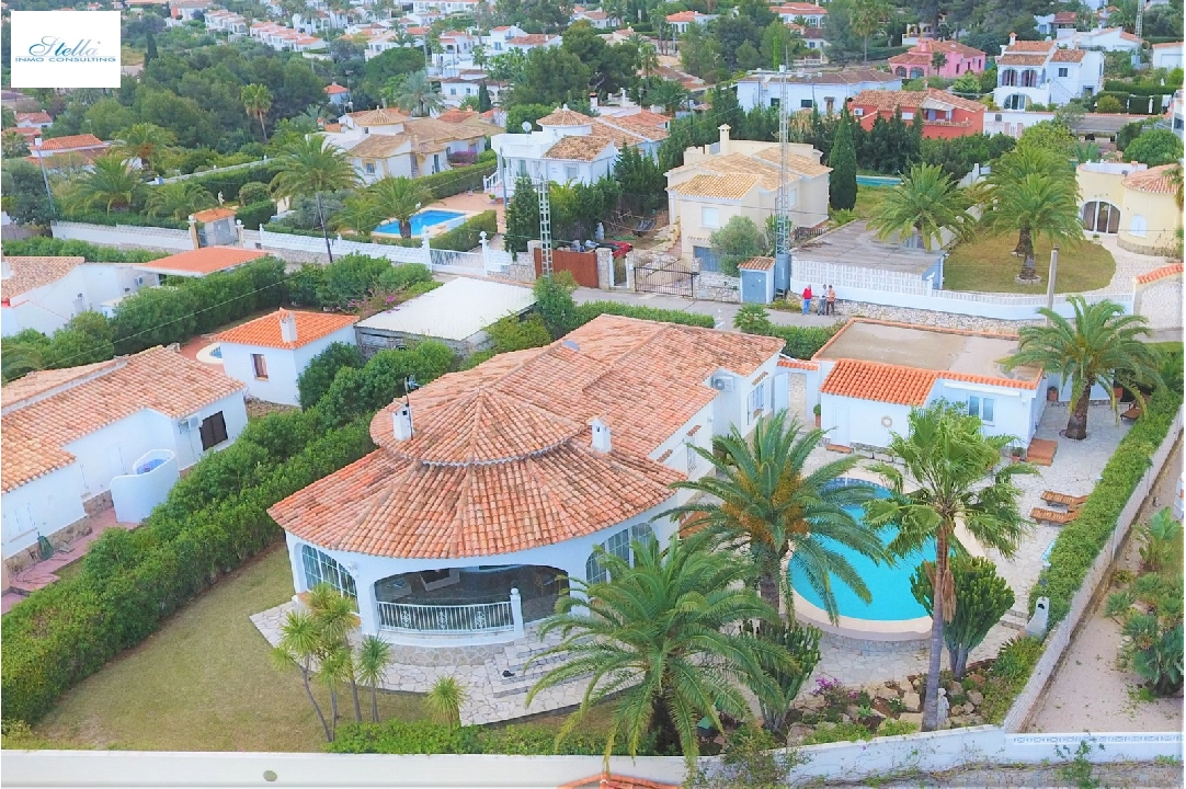 Villa in Denia(Montgo) zu verkaufen, Wohnfläche 163 m², Baujahr 1981, + Zentralheizung, Klimaanlage, Grundstück 809 m², 3 Schlafzimmer, 2 Badezimmer, Pool, ref.: HD-0619-2