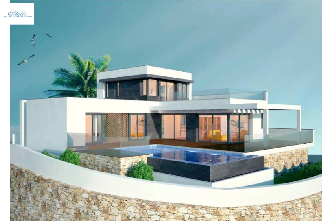 Villa in Moraira(Benimeit) zu verkaufen, Wohnfläche 559 m², Grundstück 817 m², 3 Schlafzimmer, 2 Badezimmer, Pool, ref.: AM-10898DA-3700-2