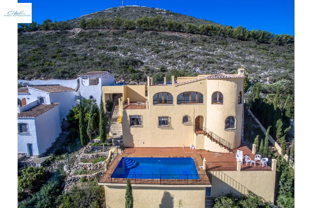 Villa in Benitachell(Cumbre del sol) zu verkaufen, Wohnfläche 290 m², Grundstück 950 m², 5 Schlafzimmer, 4 Badezimmer, Pool, ref.: AM-11229DA-3700-1