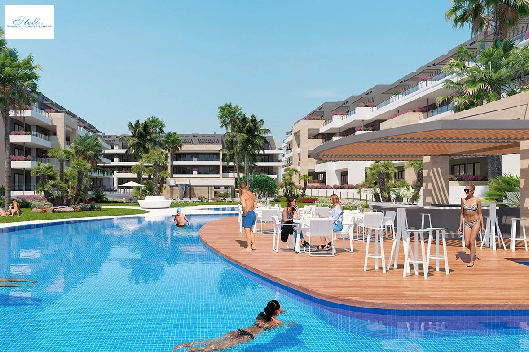 Penthouse Apartment in Playa Flamenca zu verkaufen, Wohnfläche 147 m², Zustand Erstbezug, Klimaanlage, 2 Schlafzimmer, 2 Badezimmer, Pool, ref.: HA-PFN-100-A02-1