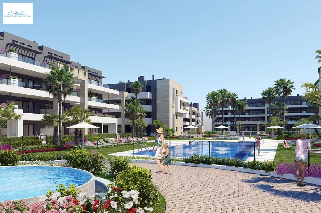 Penthouse Apartment in Playa Flamenca zu verkaufen, Wohnfläche 147 m², Zustand Erstbezug, Klimaanlage, 2 Schlafzimmer, 2 Badezimmer, Pool, ref.: HA-PFN-100-A02-11