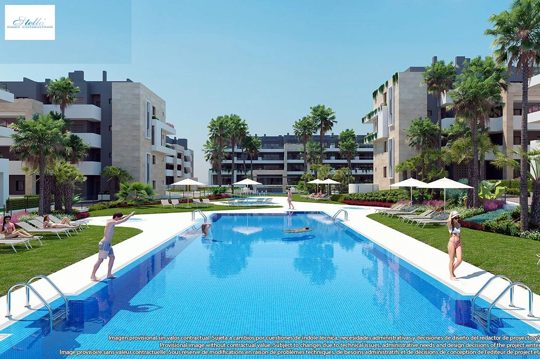 Penthouse Apartment in Playa Flamenca zu verkaufen, Wohnfläche 147 m², Zustand Erstbezug, Klimaanlage, 2 Schlafzimmer, 2 Badezimmer, Pool, ref.: HA-PFN-100-A02-2