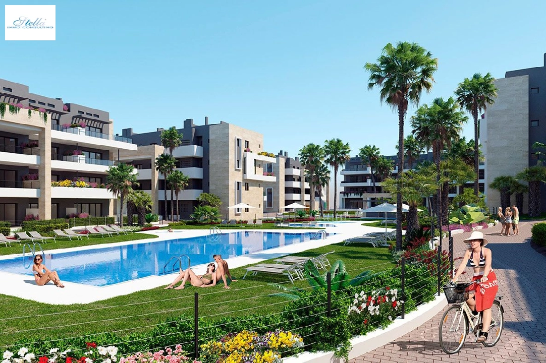 Penthouse Apartment in Playa Flamenca zu verkaufen, Wohnfläche 147 m², Zustand Erstbezug, Klimaanlage, 2 Schlafzimmer, 2 Badezimmer, Pool, ref.: HA-PFN-100-A02-3
