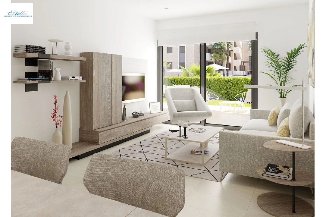 Etagen Apartment in Playa Flamenca zu verkaufen, Wohnfläche 112 m², Zustand Erstbezug, Klimaanlage, 3 Schlafzimmer, 2 Badezimmer, Pool, ref.: HA-PFN-100-A03-7