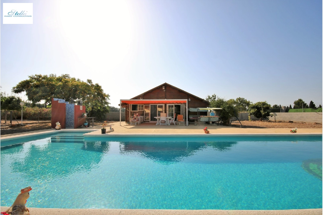 Villa in Els Poblets zu verkaufen, Wohnfläche 232 m², Baujahr 1998, + KLIMA, Klimaanlage, Grundstück 11310 m², 4 Schlafzimmer, 2 Badezimmer, Pool, ref.: GC-3119-26