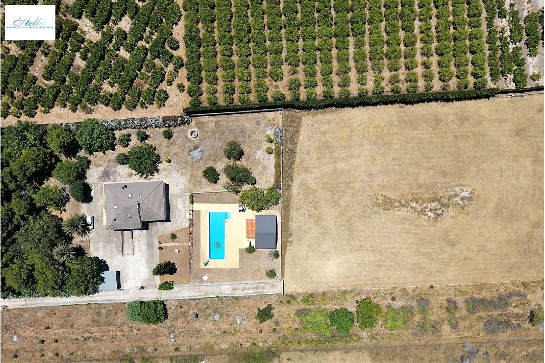 Villa in Els Poblets zu verkaufen, Wohnfläche 232 m², Baujahr 1998, + KLIMA, Klimaanlage, Grundstück 11310 m², 4 Schlafzimmer, 2 Badezimmer, Pool, ref.: GC-3119-40