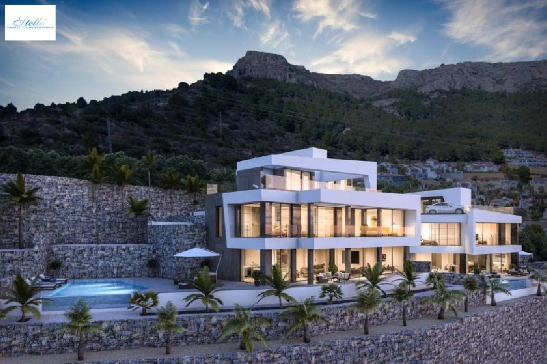 Villa in Calpe zu verkaufen, Wohnfläche 410 m², Klimaanlage, Grundstück 820 m², 4 Schlafzimmer, 5 Badezimmer, ref.: BP-3061CAL-3