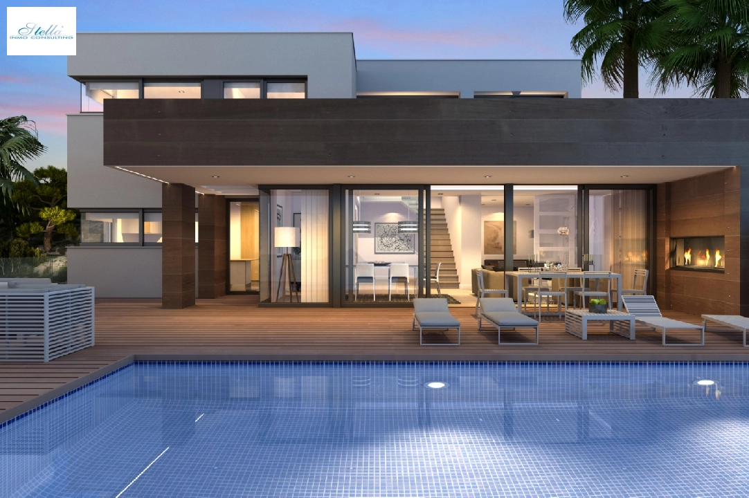 Villa in Cumbre del Sol(Residencial Plus Jazmines) zu verkaufen, Wohnfläche 239 m², Grundstück 932 m², 3 Schlafzimmer, 4 Badezimmer, Pool, ref.: VA-AJ093-2