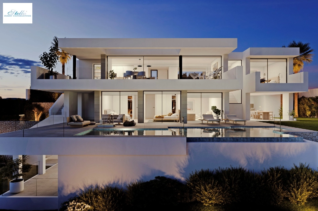 Villa in Cumbre del Sol(Residencial Plus Jazmines) zu verkaufen, Wohnfläche 242 m², Grundstück 1158 m², 3 Schlafzimmer, 5 Badezimmer, Pool, ref.: VA-AJ244-6