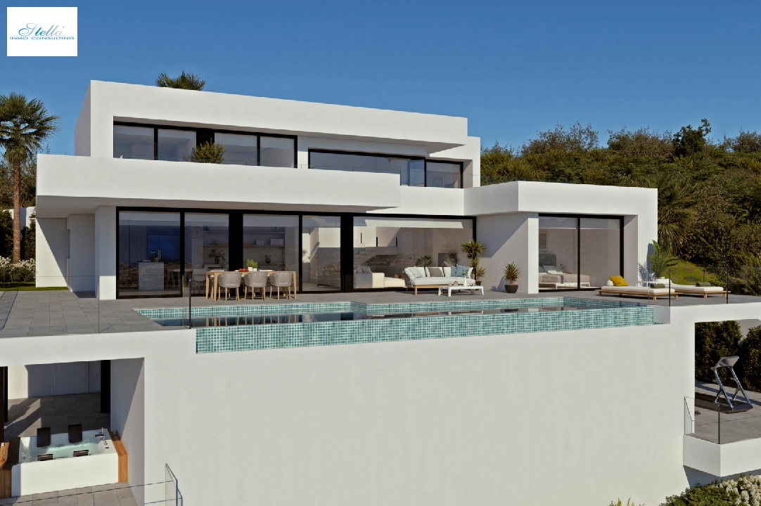 Villa in Cumbre del Sol(Residencial Plus Jazmines) zu verkaufen, Wohnfläche 277 m², Grundstück 1087 m², 4 Schlafzimmer, 5 Badezimmer, Pool, ref.: VA-AJ021-1