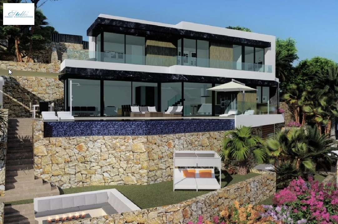Villa in Calpe(Maryvilla) zu verkaufen, Wohnfläche 349 m², Klimaanlage, Grundstück 630 m², 4 Schlafzimmer, 4 Badezimmer, ref.: BP-3231CAL-4