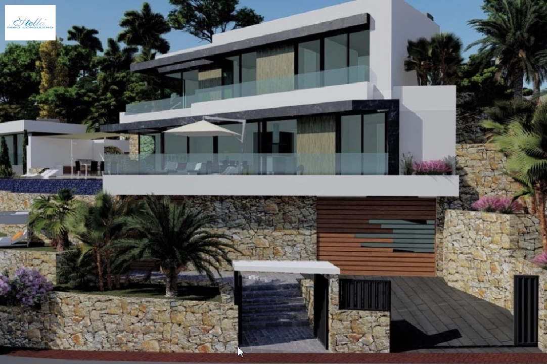 Villa in Calpe(Maryvilla) zu verkaufen, Wohnfläche 349 m², Klimaanlage, Grundstück 630 m², 4 Schlafzimmer, 4 Badezimmer, ref.: BP-3231CAL-6