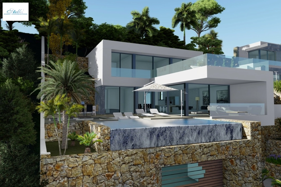 Villa in Calpe(Maryvilla) zu verkaufen, Wohnfläche 440 m², Klimaanlage, Grundstück 637 m², 4 Schlafzimmer, 6 Badezimmer, ref.: BP-3230CAL-11