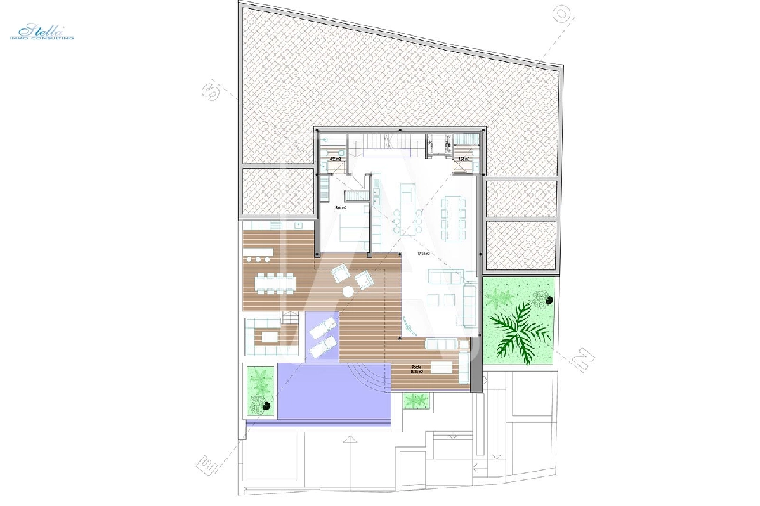 Villa in Calpe(Maryvilla) zu verkaufen, Wohnfläche 440 m², Klimaanlage, Grundstück 637 m², 4 Schlafzimmer, 6 Badezimmer, ref.: BP-3230CAL-18
