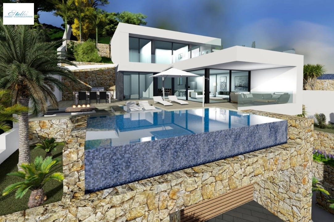 Villa in Calpe(Maryvilla) zu verkaufen, Wohnfläche 440 m², Klimaanlage, Grundstück 637 m², 4 Schlafzimmer, 6 Badezimmer, ref.: BP-3230CAL-3
