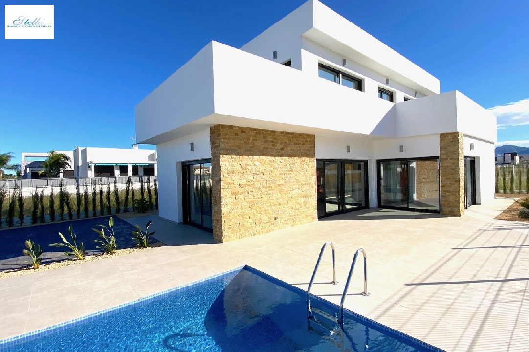 Villa in El Vergel zu verkaufen, Wohnfläche 149 m², Baujahr 2020, Zustand Erstbezug, + Fussbodenheizung, Klimaanlage, Grundstück 400 m², 3 Schlafzimmer, 3 Badezimmer, Pool, ref.: GC-2320-N-24