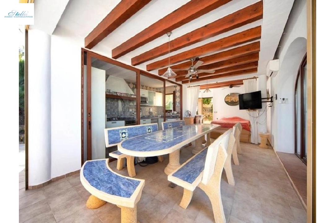 Villa in Moraira(Sabatera) zu verkaufen, Wohnfläche 368 m², Klimaanlage, Grundstück 1107 m², 7 Schlafzimmer, 4 Badezimmer, ref.: BP-6021MOR-11