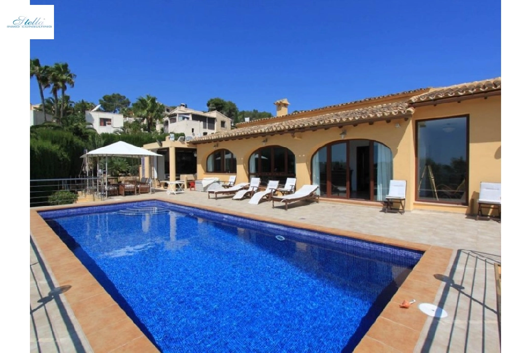 Villa in Moraira(Sabatera) zu verkaufen, Wohnfläche 368 m², Klimaanlage, Grundstück 1107 m², 7 Schlafzimmer, 4 Badezimmer, ref.: BP-6021MOR-28