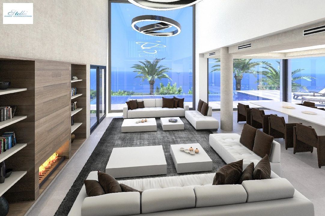 Villa in Denia zu verkaufen, Wohnfläche 510 m², Klimaanlage, Grundstück 3143 m², 6 Schlafzimmer, 5 Badezimmer, Pool, ref.: UM-UV-GARBI-4
