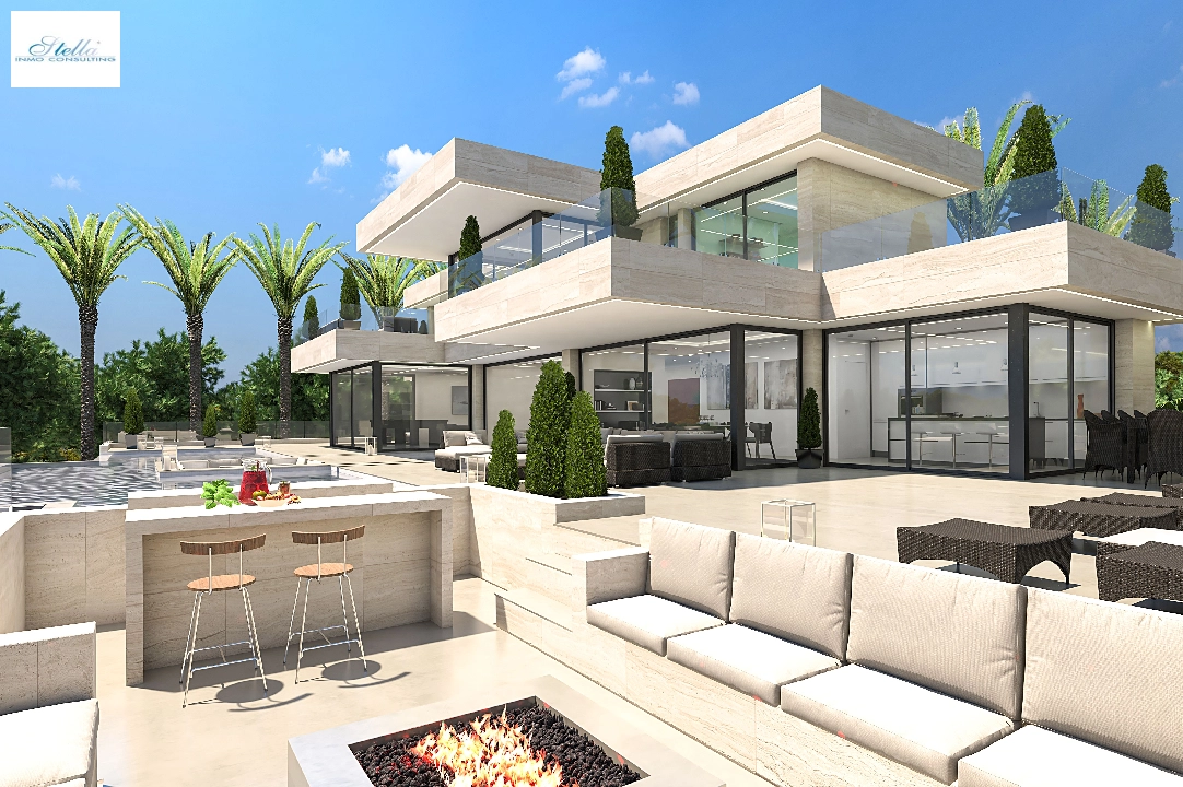 Villa in Denia zu verkaufen, Wohnfläche 671 m², Klimaanlage, Grundstück 1600 m², 5 Schlafzimmer, 6 Badezimmer, Pool, ref.: UM-UV-MASERATI-14