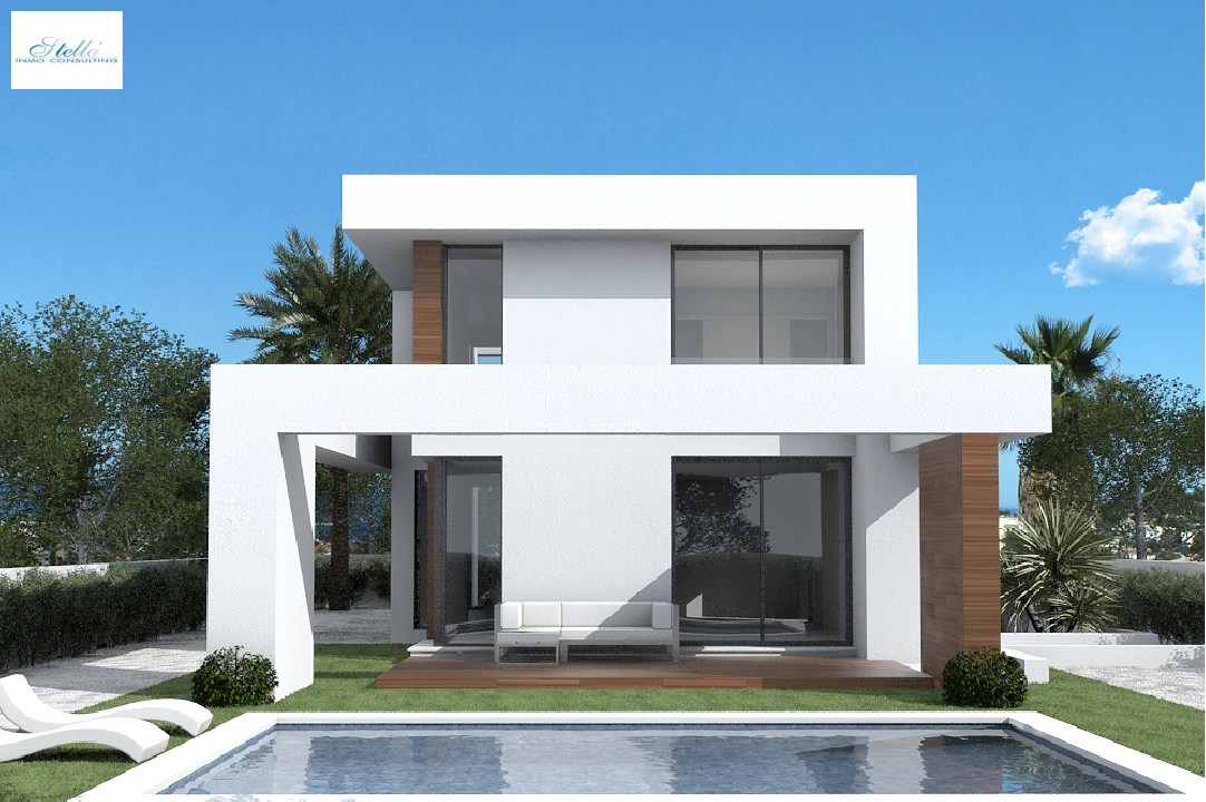 Villa in Pego zu verkaufen, Wohnfläche 130 m², Klimaanlage, Grundstück 700 m², 3 Schlafzimmer, 3 Badezimmer, ref.: BP-3368PEG-1