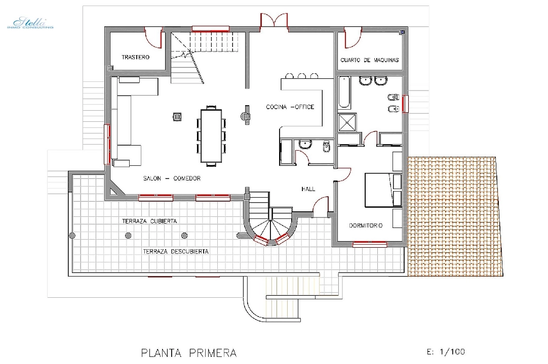 Villa in Denia-La Sella(Pedreguer) zu verkaufen, Wohnfläche 400 m², Baujahr 2001, Zustand neuwertig, + Zentralheizung, Klimaanlage, Grundstück 1386 m², 6 Schlafzimmer, 6 Badezimmer, Pool, ref.: GC-0521-58