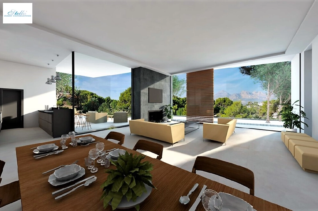 Villa in Altea(Altea La Vella) zu verkaufen, Wohnfläche 389 m², Klimaanlage, Grundstück 1170 m², 4 Schlafzimmer, 3 Badezimmer, ref.: BP-6084ALT-7