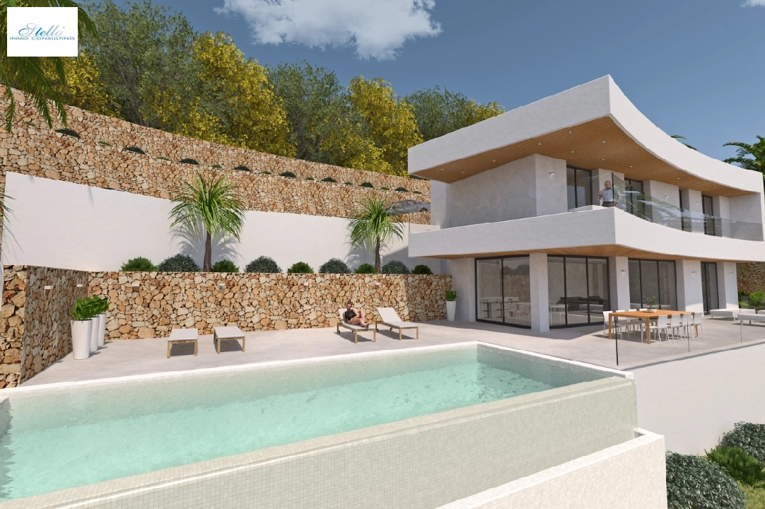 Villa in Javea(Xabia Nova) zu verkaufen, Wohnfläche 260 m², Klimaanlage, Grundstück 1707 m², 4 Schlafzimmer, 4 Badezimmer, ref.: BP-3382JAV-1