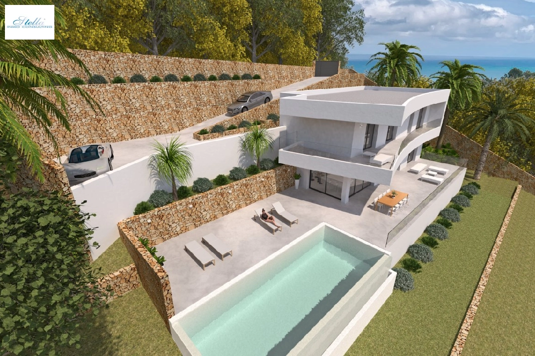 Villa in Javea(Xabia Nova) zu verkaufen, Wohnfläche 260 m², Klimaanlage, Grundstück 1707 m², 4 Schlafzimmer, 4 Badezimmer, ref.: BP-3382JAV-5