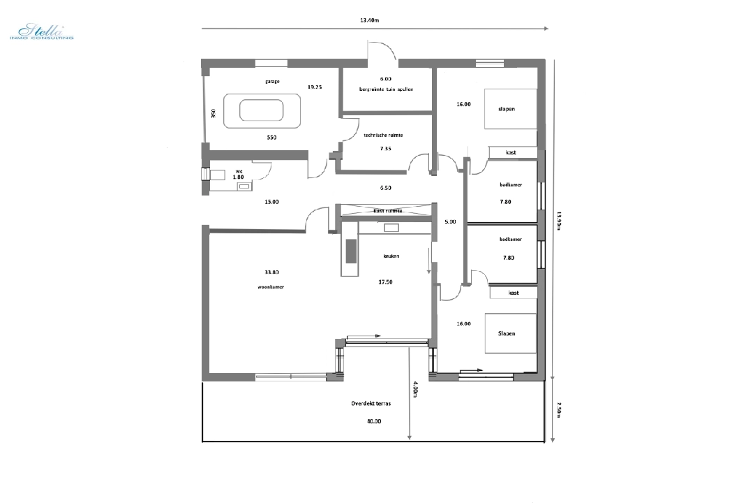Villa in Javea(Montgo) zu verkaufen, Wohnfläche 226 m², Klimaanlage, Grundstück 1500 m², 3 Schlafzimmer, 3 Badezimmer, ref.: BP-6251JAV-10