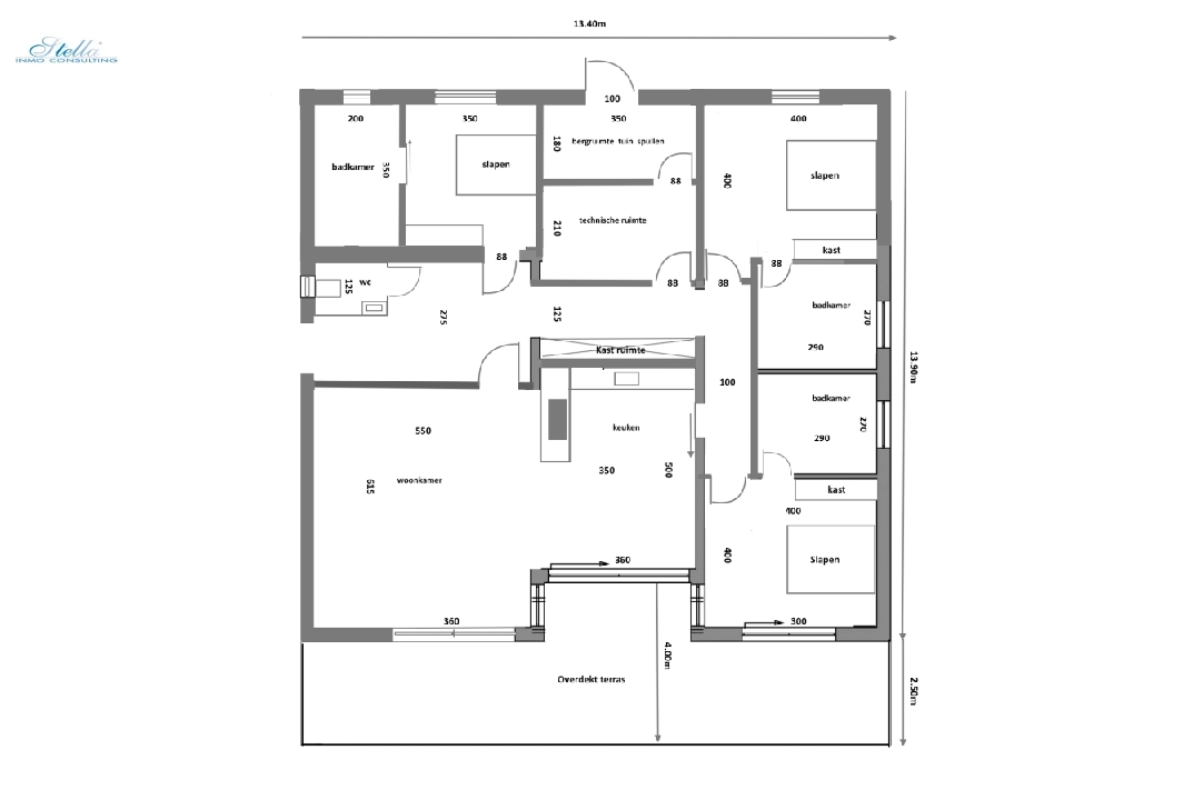 Villa in Javea(Montgo) zu verkaufen, Wohnfläche 226 m², Klimaanlage, Grundstück 1500 m², 3 Schlafzimmer, 3 Badezimmer, ref.: BP-6251JAV-9