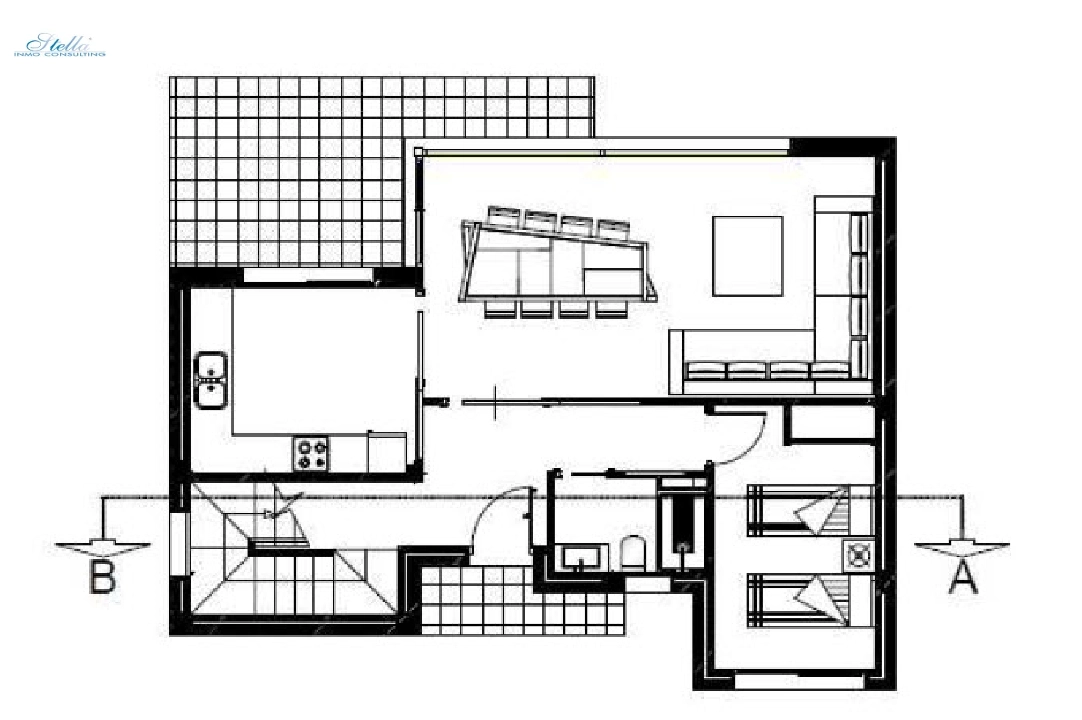 Villa in Denia(San Juan) zu verkaufen, Wohnfläche 200 m², Klimaanlage, Grundstück 411 m², 3 Schlafzimmer, 3 Badezimmer, ref.: BP-3412DEN-10