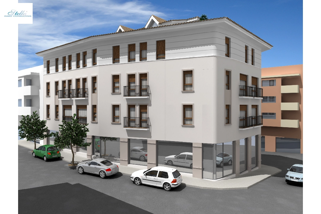 Apartment in Moraira zu verkaufen, Wohnfläche 103 m², + KLIMA, Klimaanlage, 3 Schlafzimmer, 1 Badezimmer, Pool, ref.: UH-UHM1917-D-9