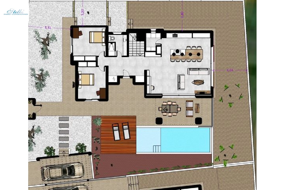 Villa in Benidorm(La Nucia) zu verkaufen, Wohnfläche 387 m², Grundstück 603 m², 3 Schlafzimmer, 2 Badezimmer, ref.: BP-3429NUC-32