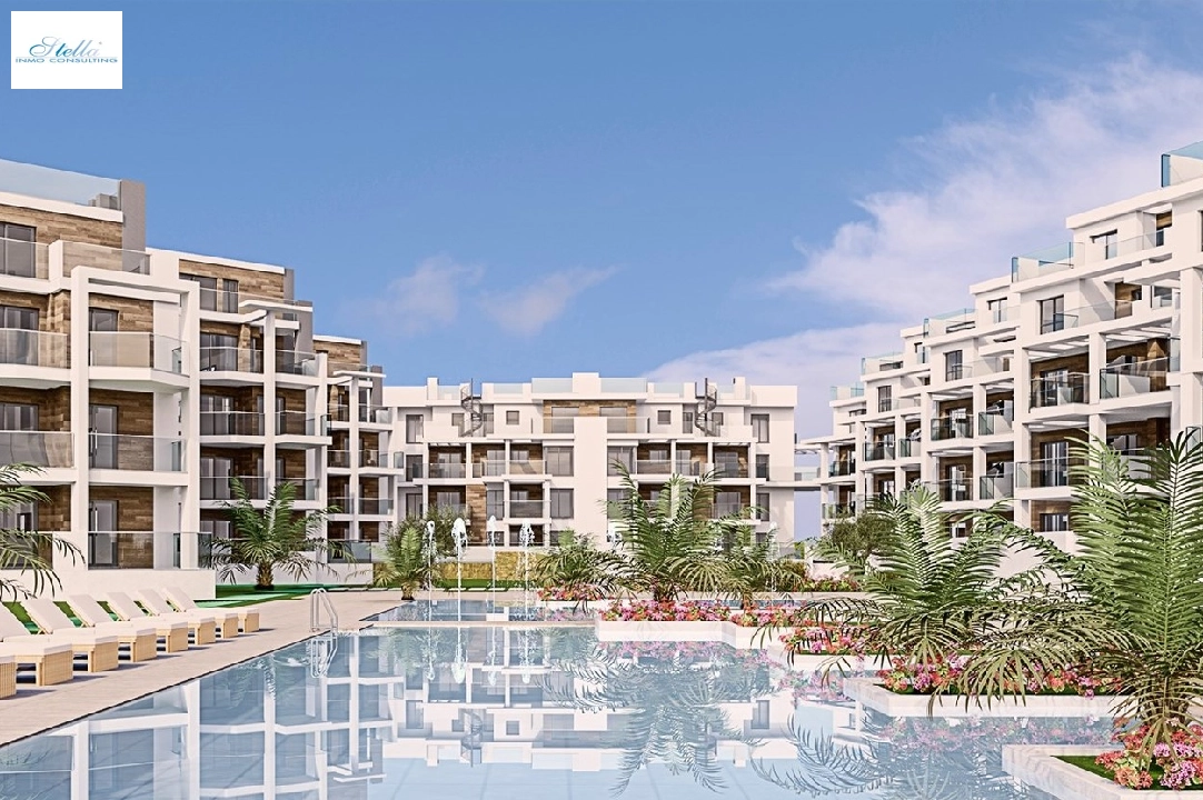 Apartment in Denia(las Marinas) zu verkaufen, Baujahr 2023, 2 Schlafzimmer, 2 Badezimmer, ref.: VPD-0221-1