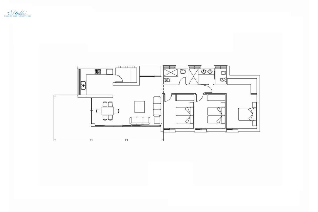 Villa in Orba(L aspre) zu verkaufen, Wohnfläche 150 m², Klimaanlage, Grundstück 860 m², 3 Schlafzimmer, 2 Badezimmer, ref.: BP-6273ORB-6