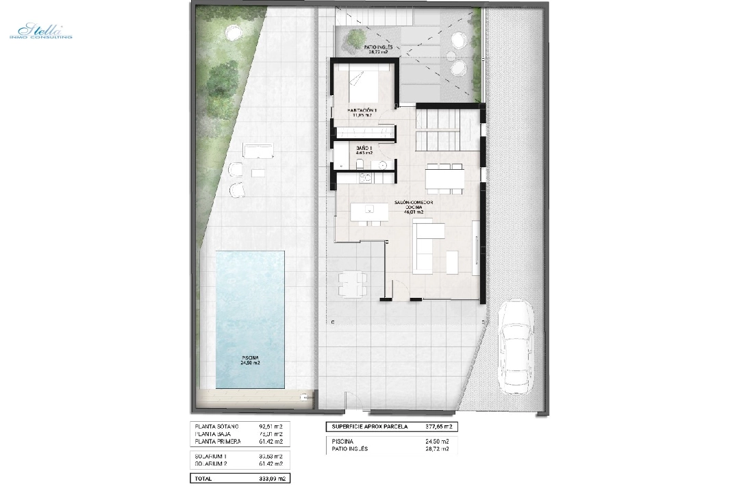Villa in Finestrat zu verkaufen, Wohnfläche 241 m², Grundstück 376 m², 3 Schlafzimmer, 3 Badezimmer, ref.: BP-3471FIN-27