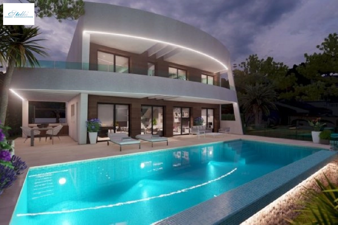 Villa in Moraira zu verkaufen, Wohnfläche 265 m², Grundstück 802 m², 4 Badezimmer, ref.: BS-3974742-1