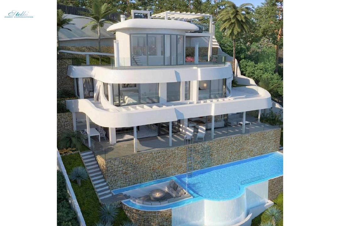 Villa in Altea Hills zu verkaufen, Wohnfläche 224 m², Grundstück 815 m², 4 Schlafzimmer, 6 Badezimmer, Pool, ref.: COB-3124-6