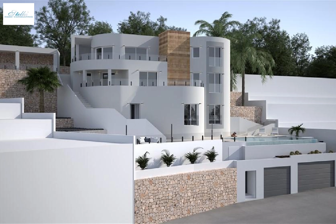 Villa in Benissa zu verkaufen, Grundstück 628 m², 4 Schlafzimmer, 5 Badezimmer, Pool, ref.: COB-3103-1