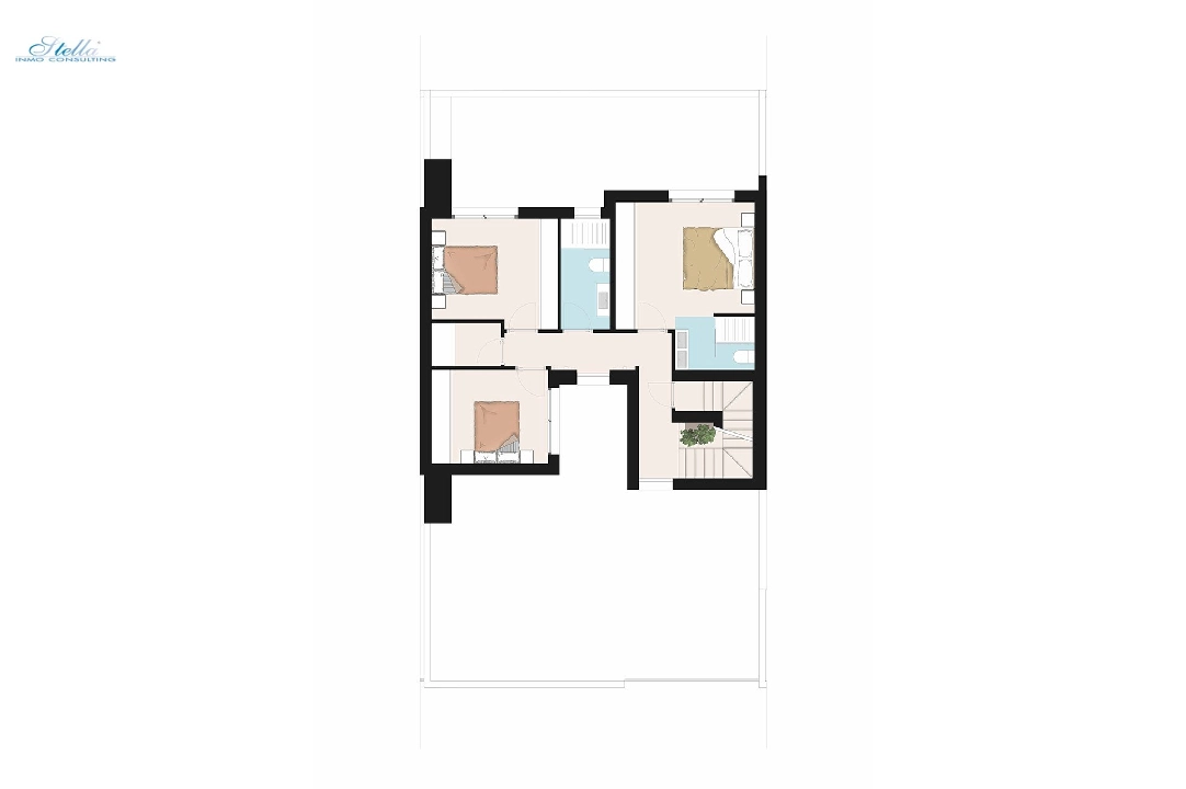Reihenhaus in Formentera del Segura zu verkaufen, Wohnfläche 217 m², Zustand Erstbezug, Klimaanlage, Grundstück 175 m², 3 Schlafzimmer, 2 Badezimmer, Pool, ref.: HA-FRN-131-R01-12