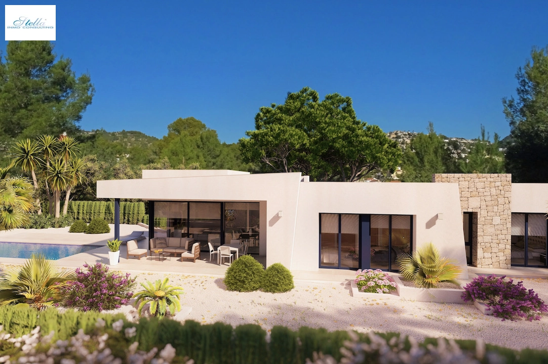 Villa in Benissa zu verkaufen, Wohnfläche 148 m², Klimaanlage, Grundstück 800 m², 3 Schlafzimmer, 2 Badezimmer, Pool, ref.: CA-H-1491-AMB-1