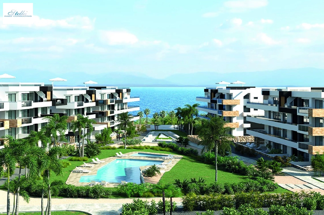 Penthouse Apartment in Playa Flamenca zu verkaufen, Wohnfläche 157 m², Zustand Erstbezug, Klimaanlage, 2 Schlafzimmer, 2 Badezimmer, Pool, ref.: HA-PFN-130-A02-1
