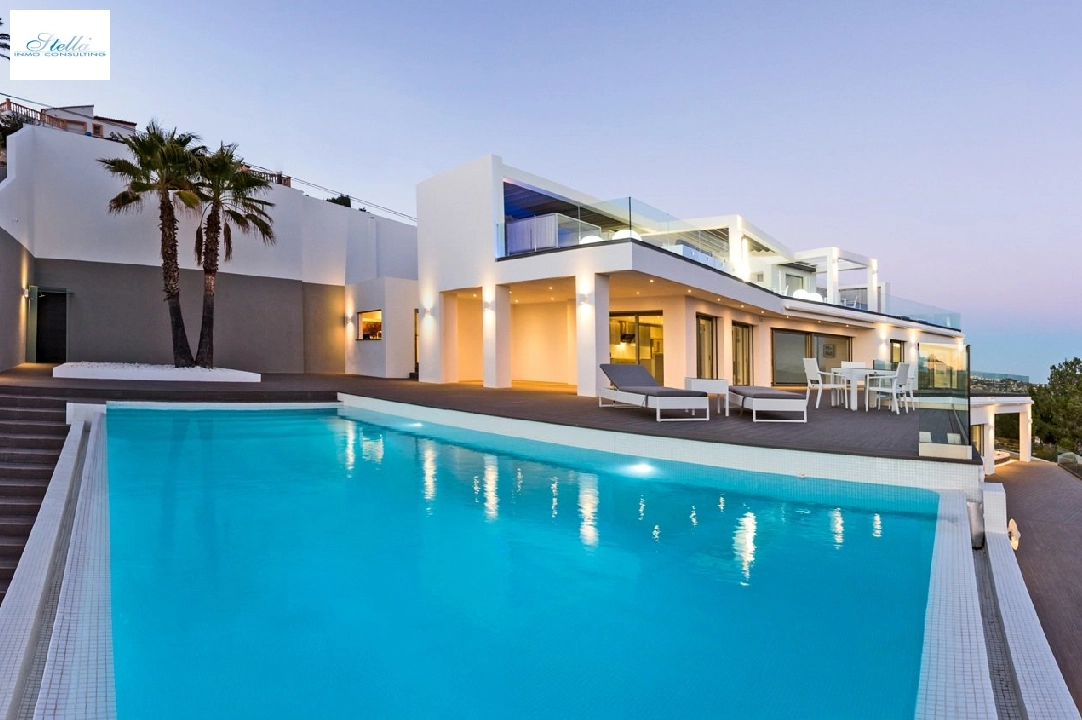 Villa in Moraira zu verkaufen, Wohnfläche 400 m², Klimaanlage, 4 Schlafzimmer, 5 Badezimmer, Pool, ref.: BS-6948493-2